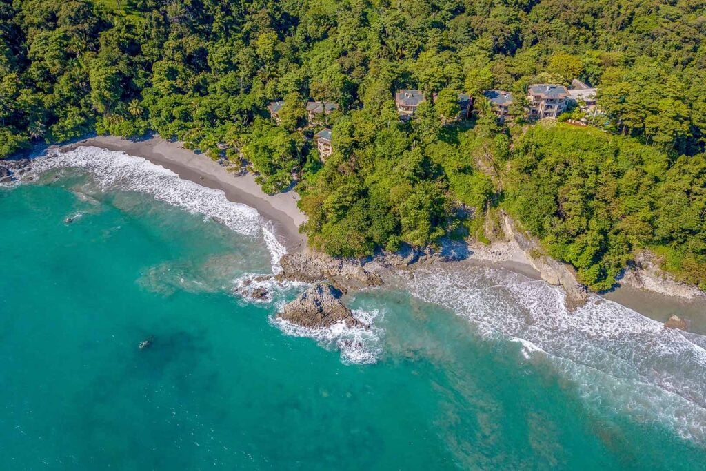 Eco Lodge from Above Costa Rica