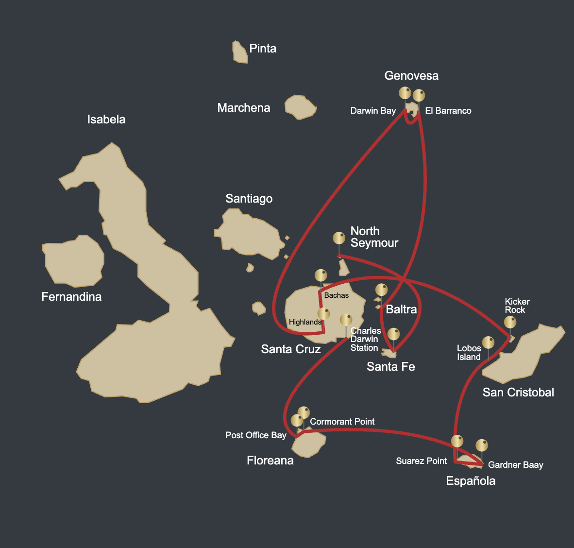 Galaxy Stella 8-day C + A Itinerary