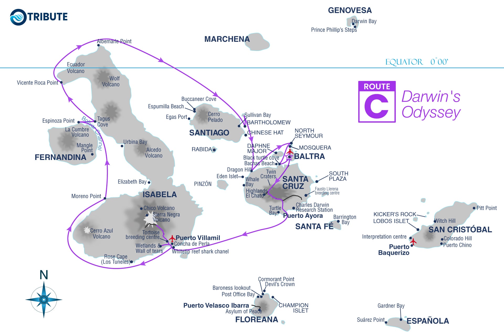 Tribute Route C - Darwin's Odyssey